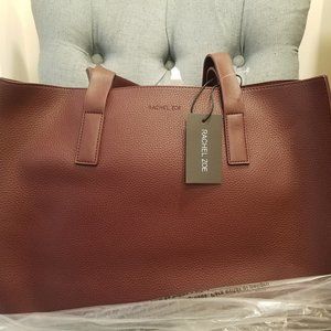 Rachel Zoe Arialith Burgundy Tote